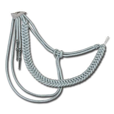 Officer's Adjutant's Cord - Aluminum-Silver