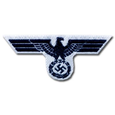 Bevo Insignia- Panzer Cap Eagle - Navy Dress