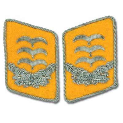 Luftwaffe Officer Collar Tabs - Hauptmann