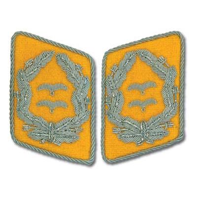 Luftwaffe Officer Collar Tabs - Oberstleutnant