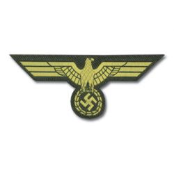 German WWII Uniform BeVo Breast Eagle - Coastal Artillery