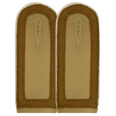 WW2 German DAK Shoulder Boards - Unterfeldwebel