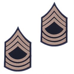 Master Sergeant Rank Badges - Khaki