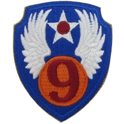US 9th Air Force Badge