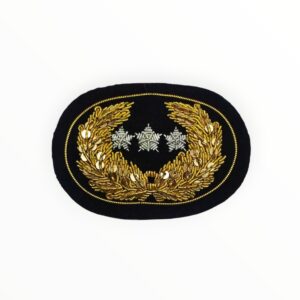 Authentic American Civil War Officer Kepi Hat with Braided Badge