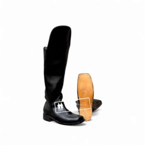 Civil War Knee Flap Boots – Leather Reproduction