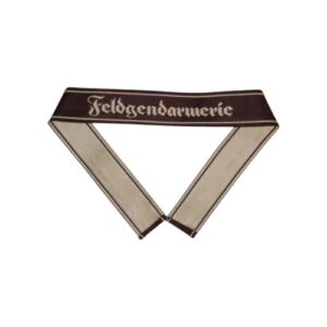 WW2 German Army Feldgendarmerie BeVo Cuff Title – Reproduction (All Variants)
